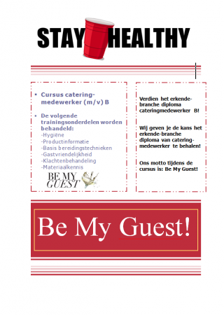 Cursus cateringmedewerker